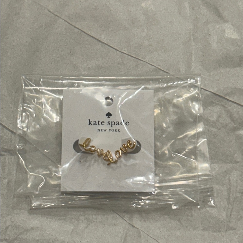 Kate Spade (NWOT) Say Yes Love Earrings